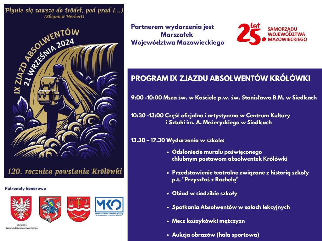 Uwaga! Absolwenci siedleckiej Królówki