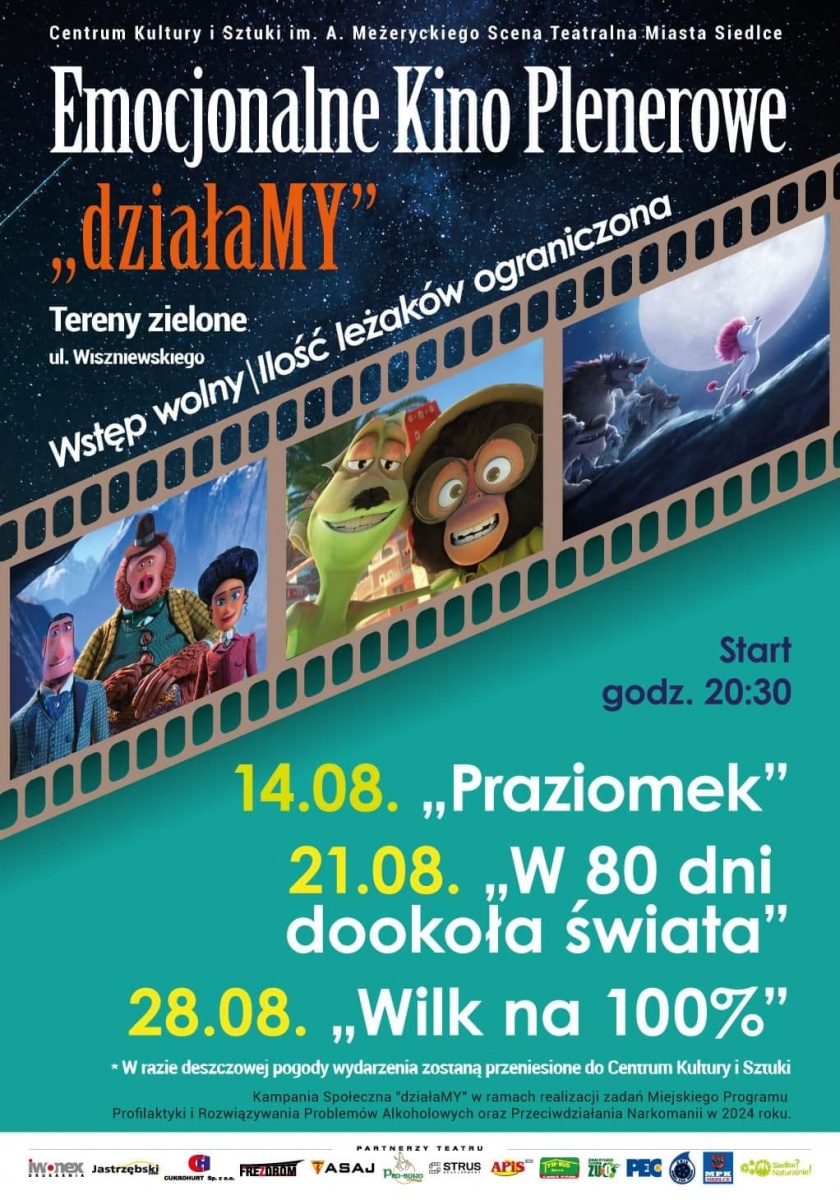 Już dziś pierwszy sierpniowy seans eMOCjonalneGO Kina Plenerowego!