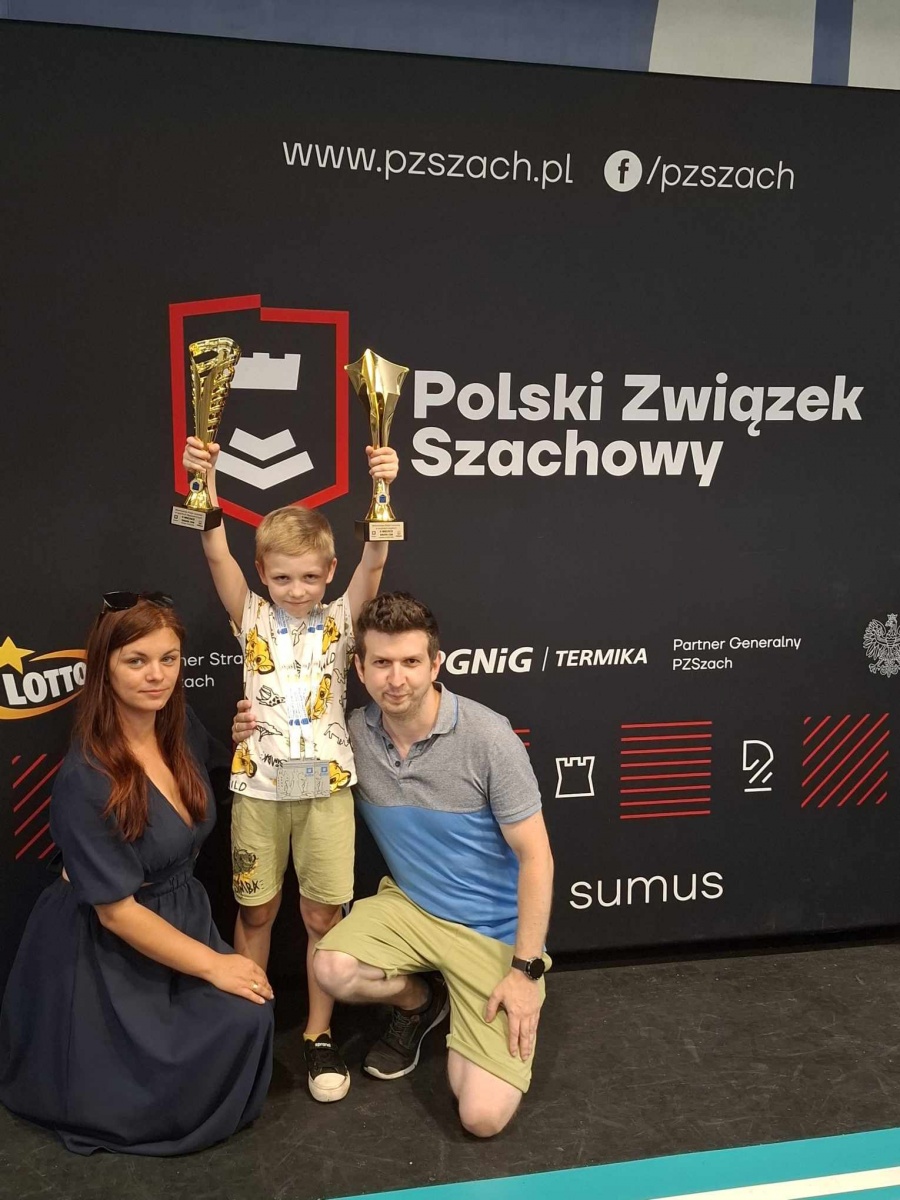 Jakub Lewczuk - szachista na medal (podwójny!)