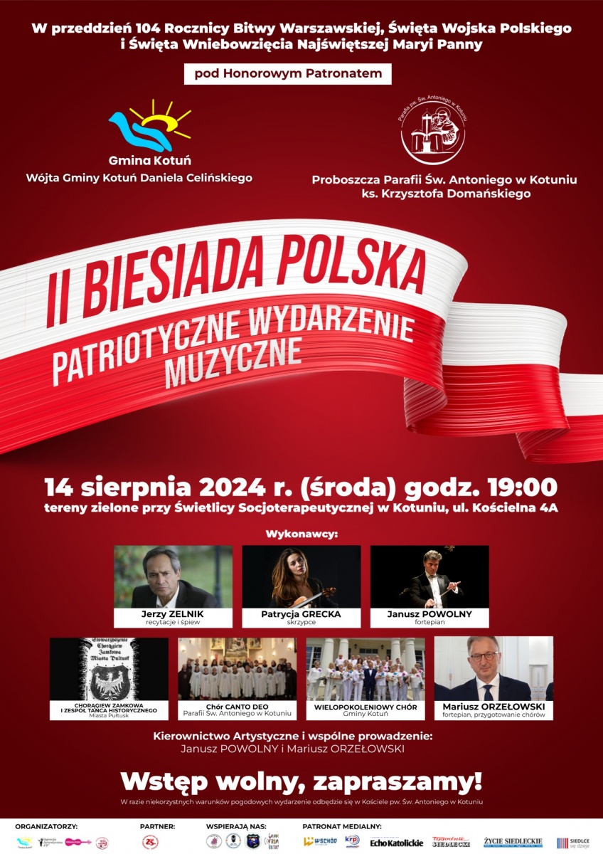 Patriotycznie i ludowo, czyli II Biesiada Polska w Kotuniu