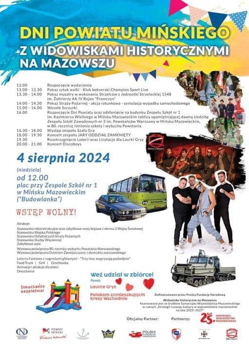 Dni Powiatu Mińskiego: Gwiazdą Oddział Zamknięty