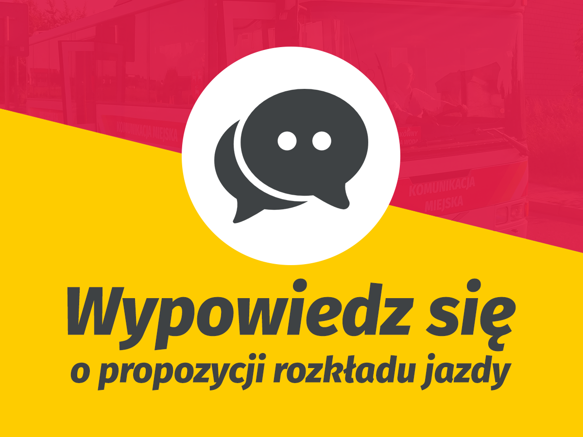 Łuków: Wypowiedz się na temat rozkładu jazdy