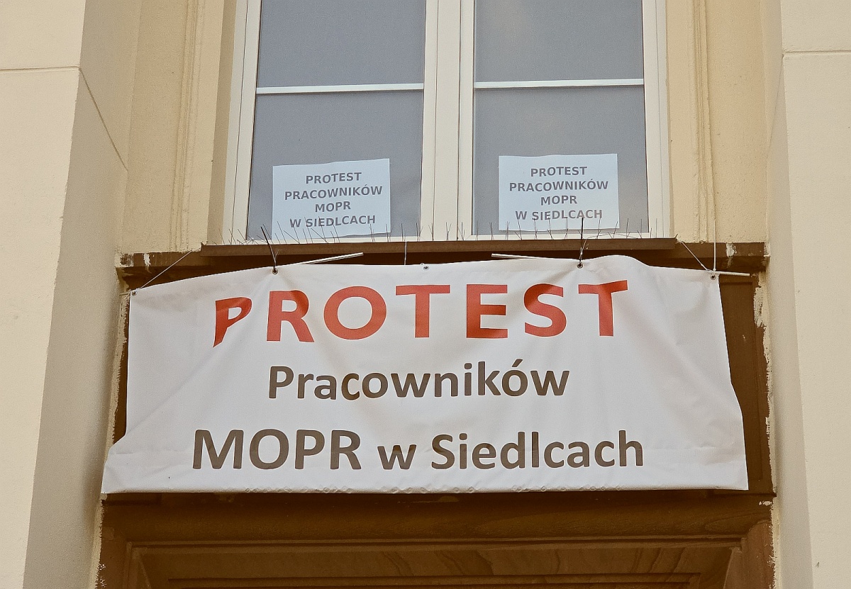 Siedlecki MOPR gotowy na strajk