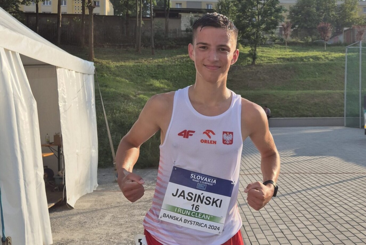 Przemysław Jasiński na piątkę