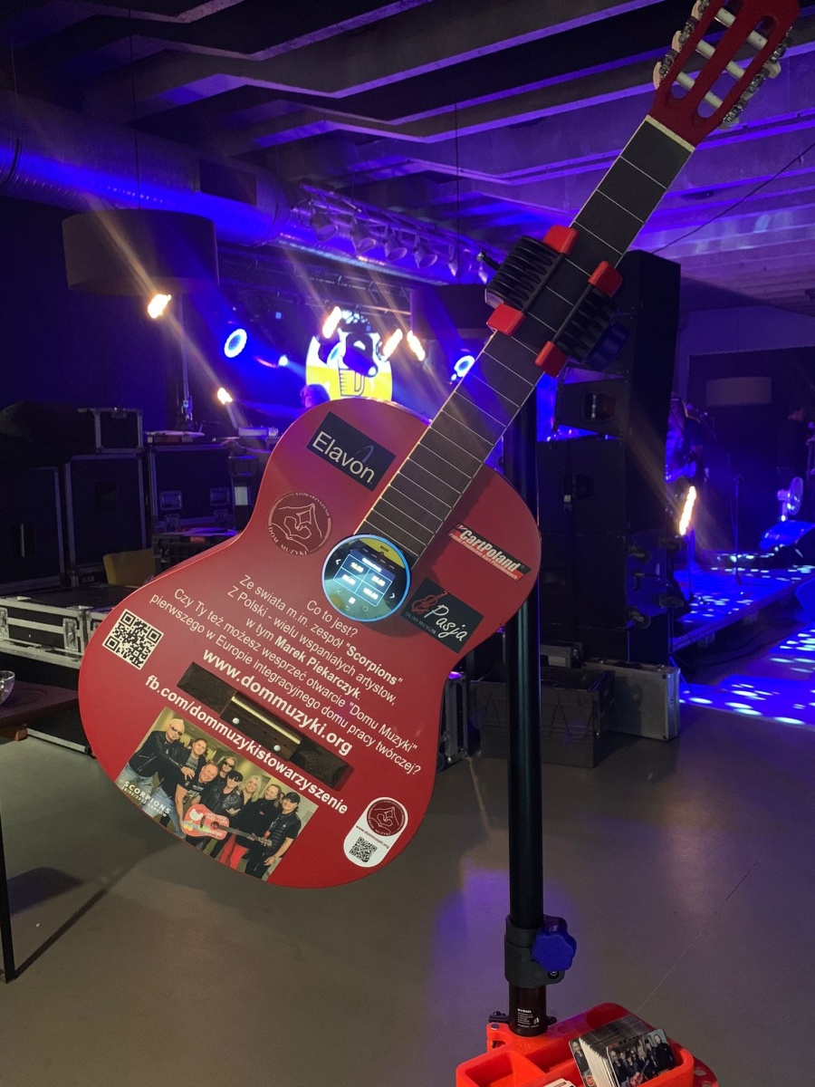 Gitara Scorpionsów wylicytowana