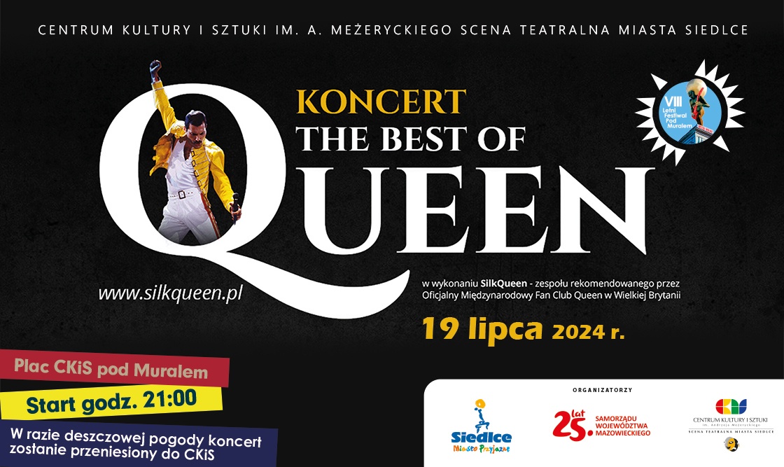 „The Best of Queen” pod muralem