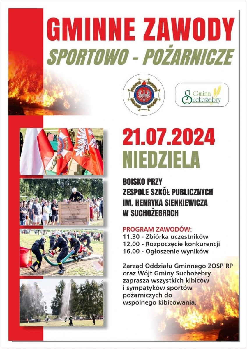Strażacy zapraszają do kibicowania
