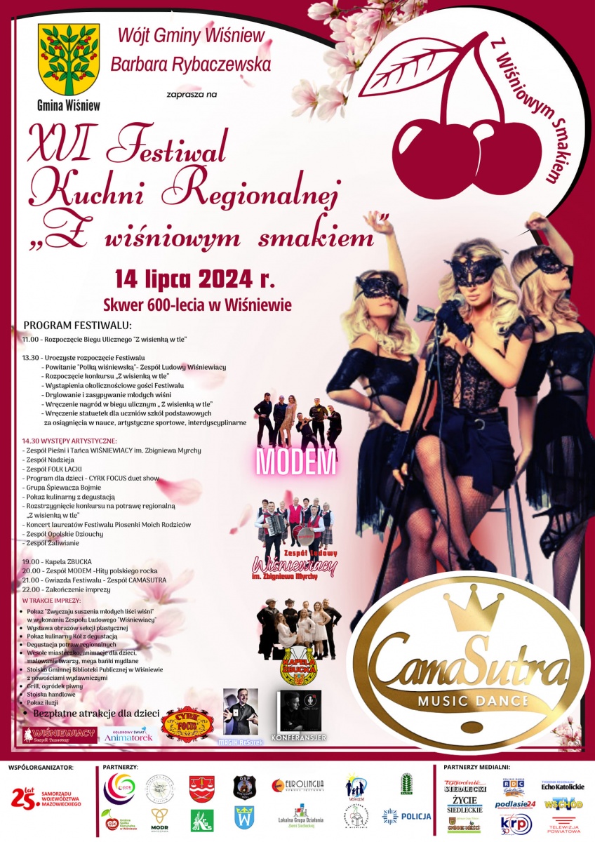 Festiwal kulinarny „Z wiśniowym smakiem” w Wiśniewie