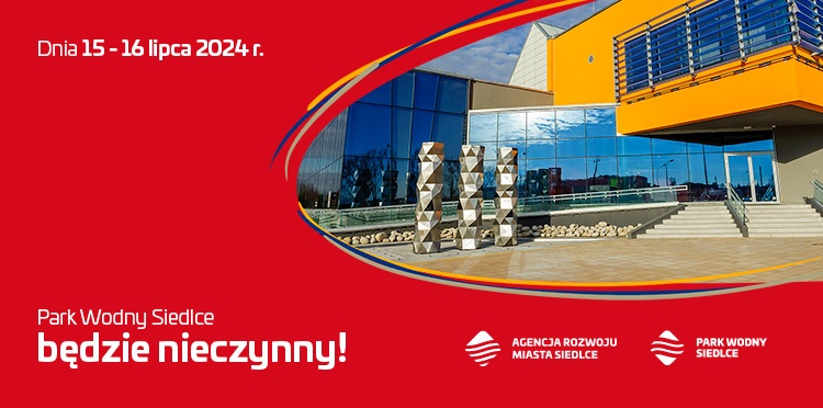 Park Wodny Siedlce nieczynny przez brak ciepłej wody