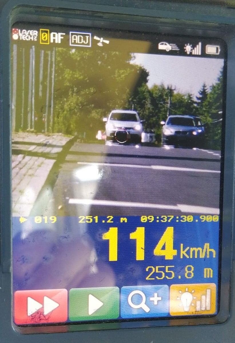 Rekordzista jechał z prędkością 141 km/h