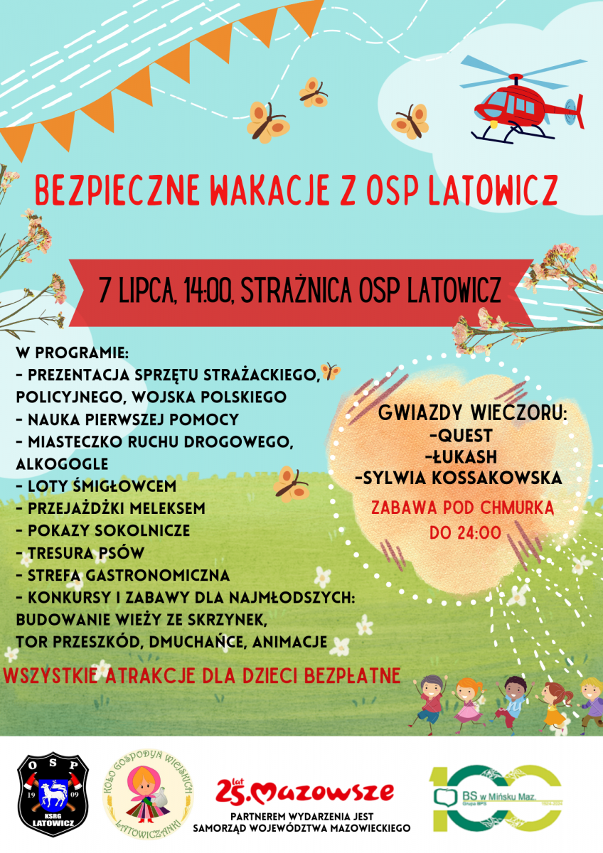 Piknik Bezpieczne Wakacje