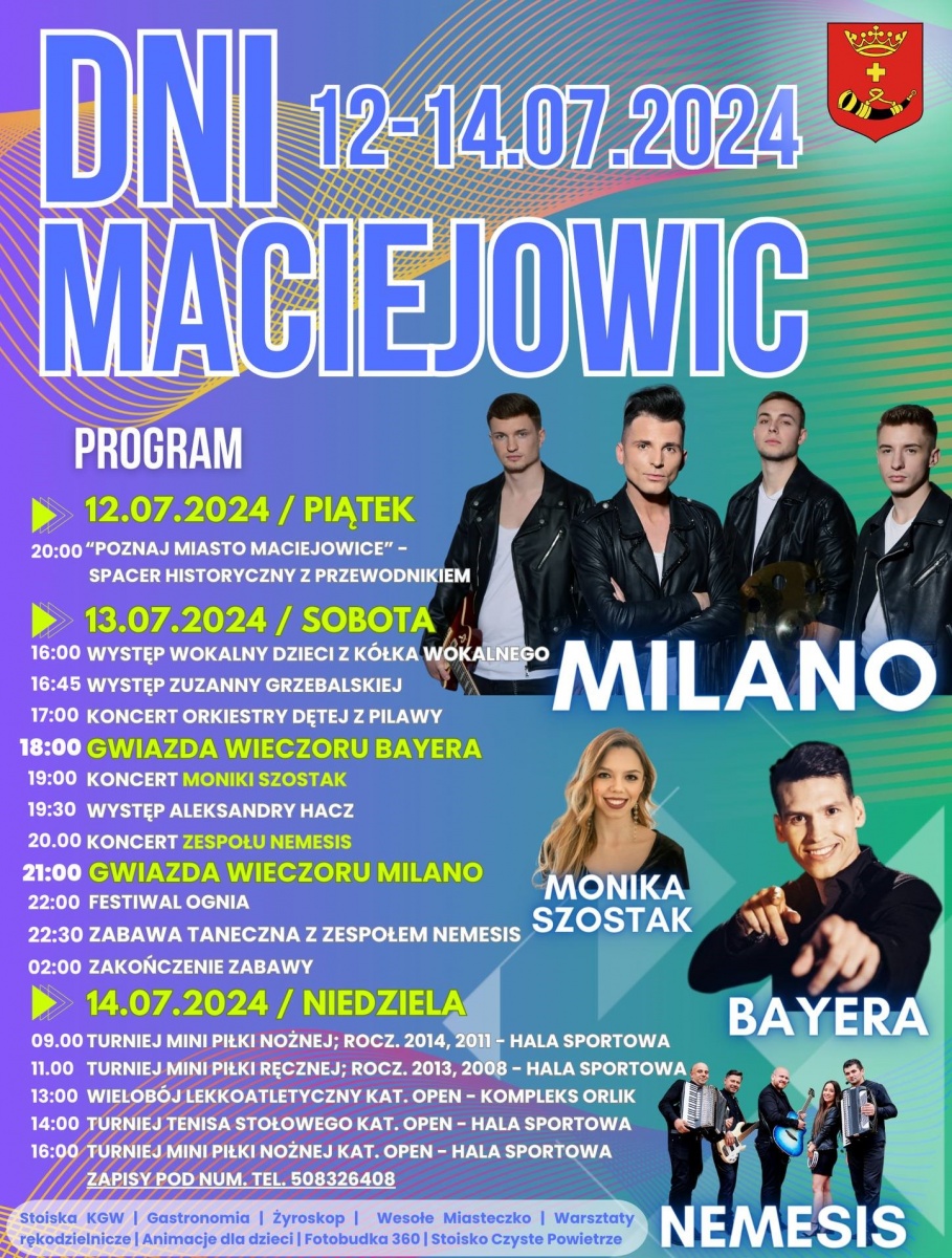 Bayera i Milano na Dniach Maciejowic