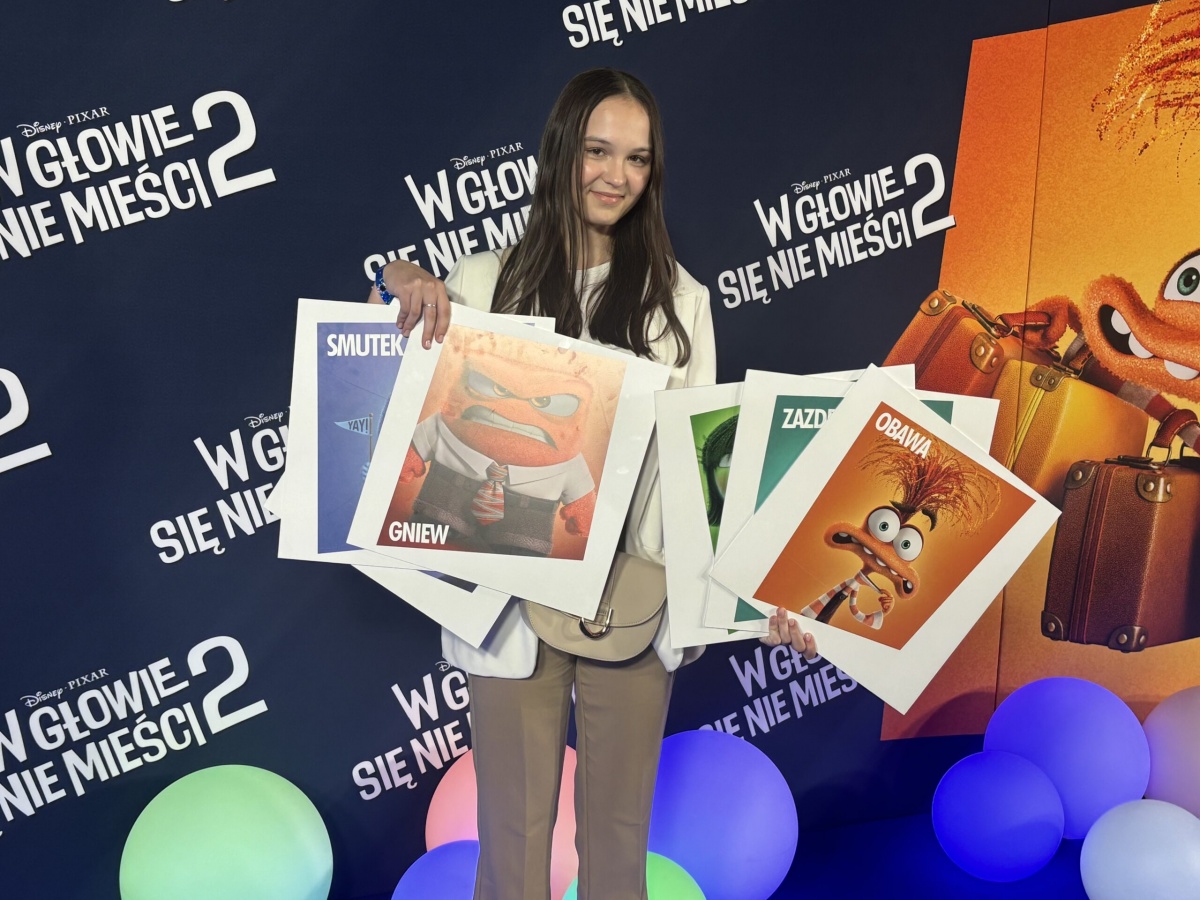 Siedlczanka w najnowszym filmie Disneya! Agata Kowal i „W głowie się nie mieści 2”
