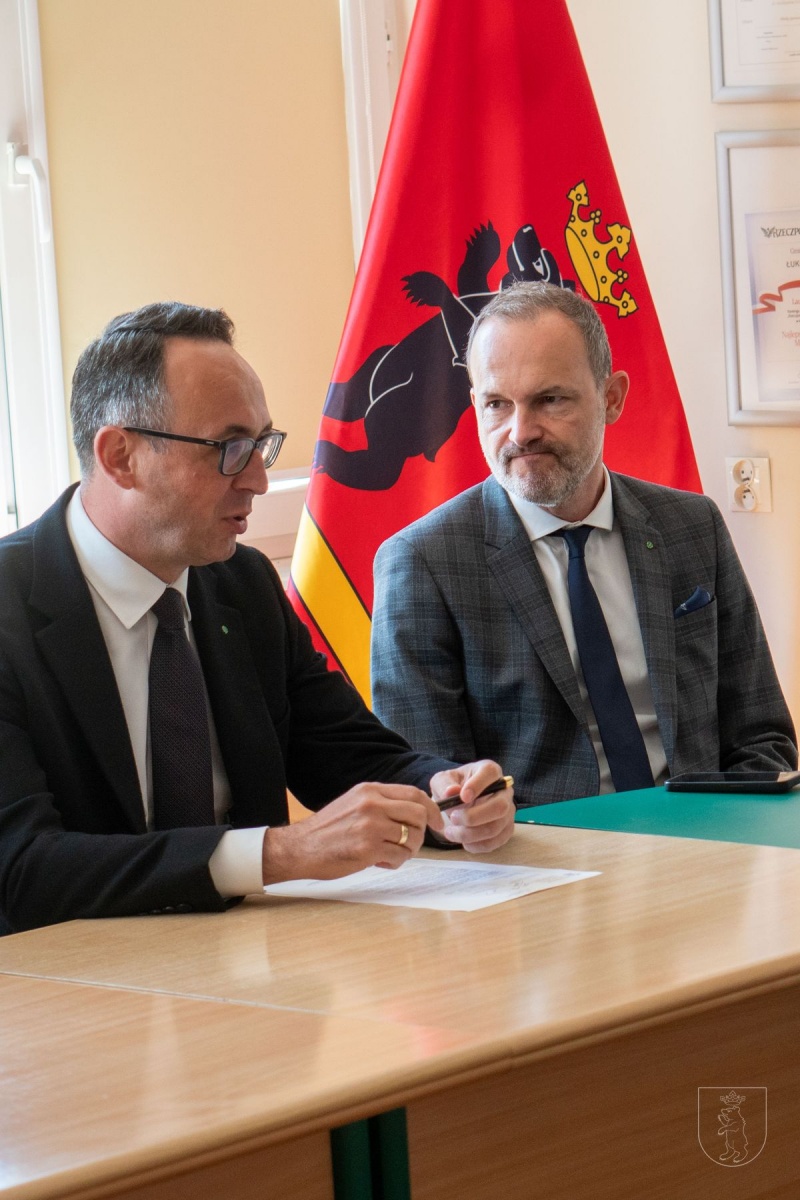 Łuków: Z ministrem Klimczakiem o kolei i drogach