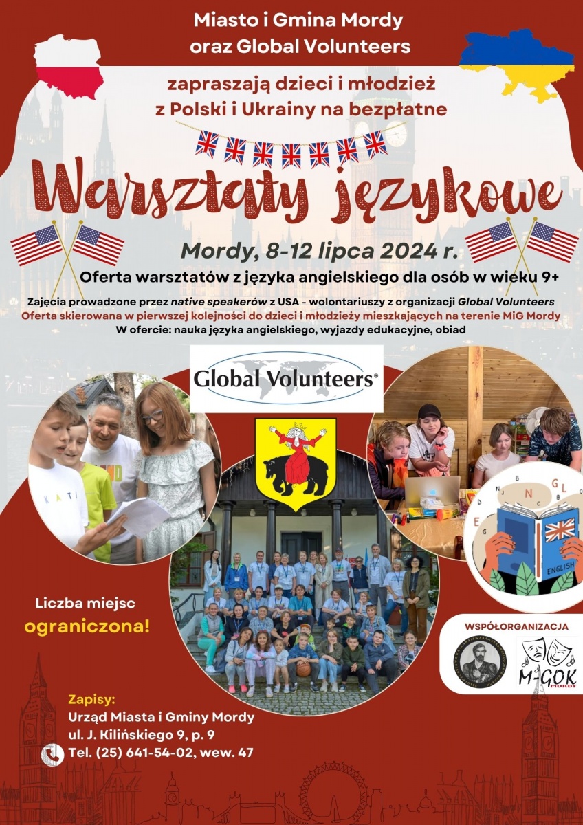 Bezpłatne warsztaty językowe w Mordach! Zapisz swoje dziecko już dziś!