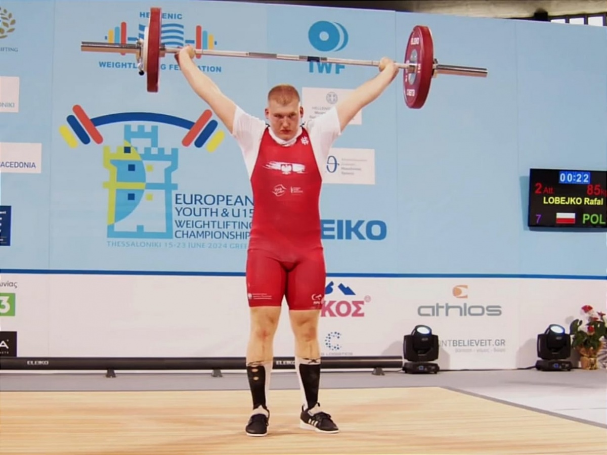 Rafał Łobejko z Olimpijczyka Łuków brązowym medalistą Mistrzostw Europy