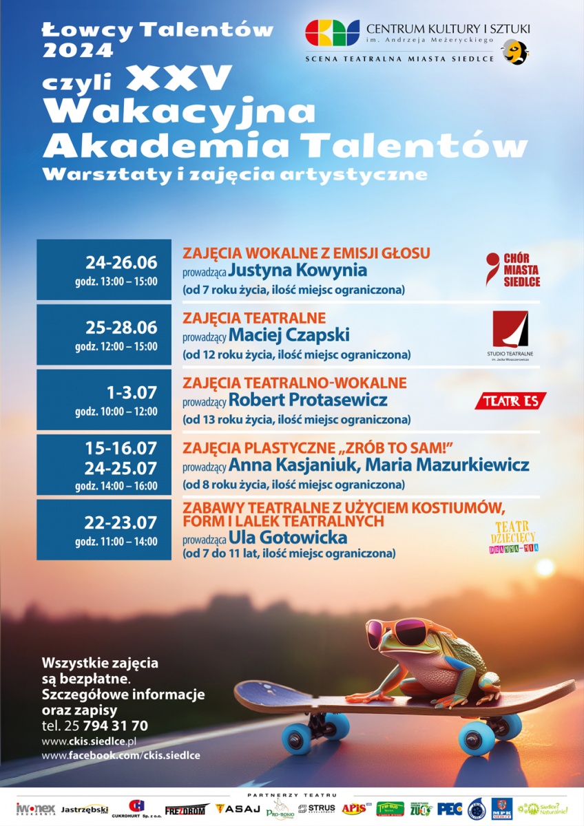 Wakacyjna Akademia Talentów w CKiS!