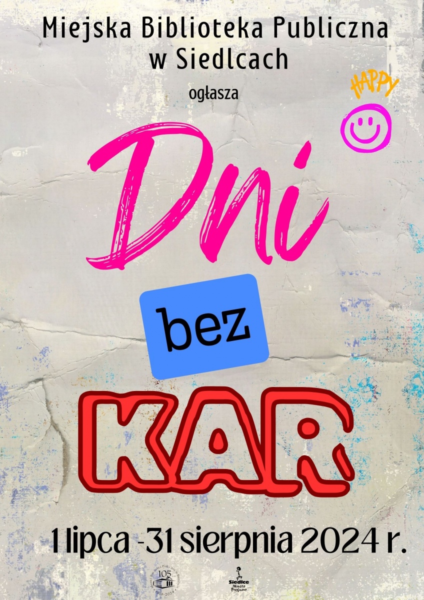 Dni bez kar w Miejskiej Bibliotece Publicznej w Siedlcach