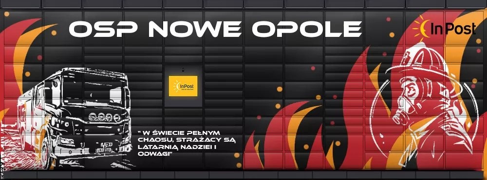 OSP Nowe Opole na paczkomacie - zagłosuj w konkursie!