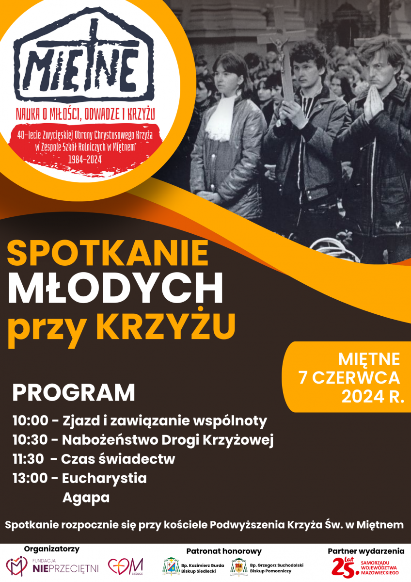 Spotkanie Młodych przy Krzyżu