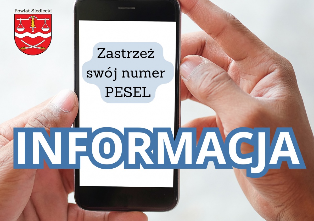 Zastrzeż swój numer PESEL