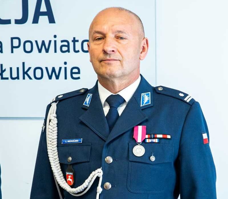 Nowy komendant policji w Łukowie