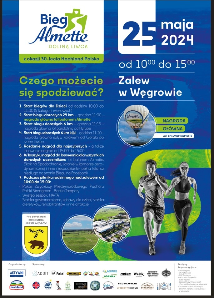 Bieg Almette Doliną Liwca. Wygraj lot balonem!