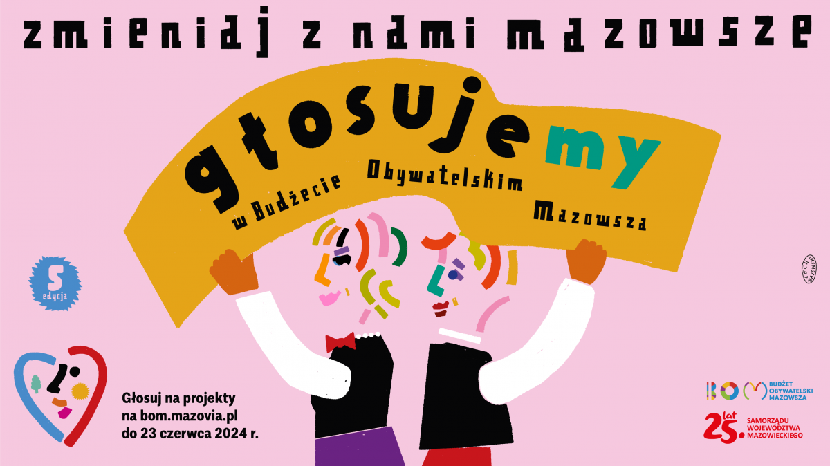 Głosuj w Budżecie Obywatelskim Mazowsza!
