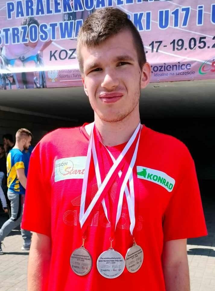 Mistrzowskie medale siedleckich paralekkoatletów