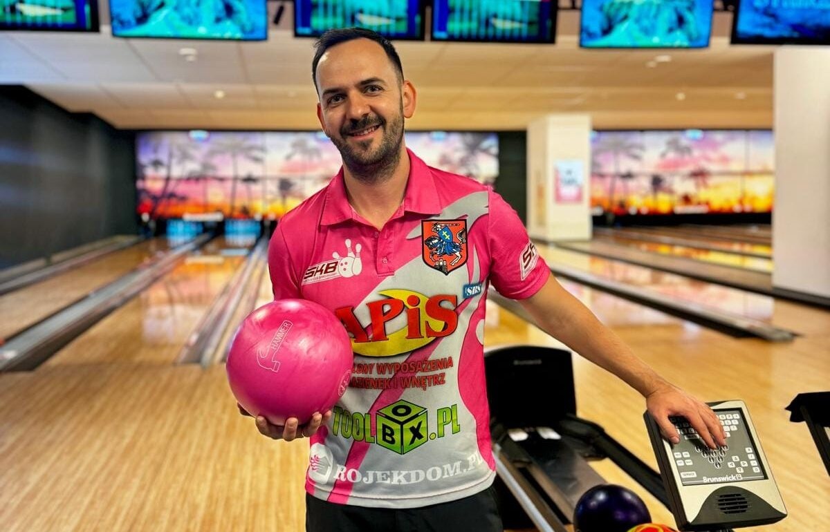 Puchar Polski w bowlingu - srebro Dariusza Rojka