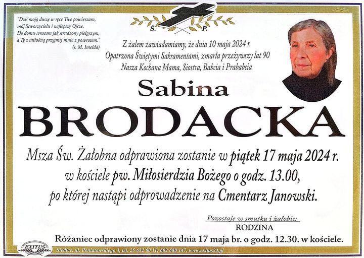 W piątek pogrzeb legendarnej nauczycielki siedleckiego „Prusa”