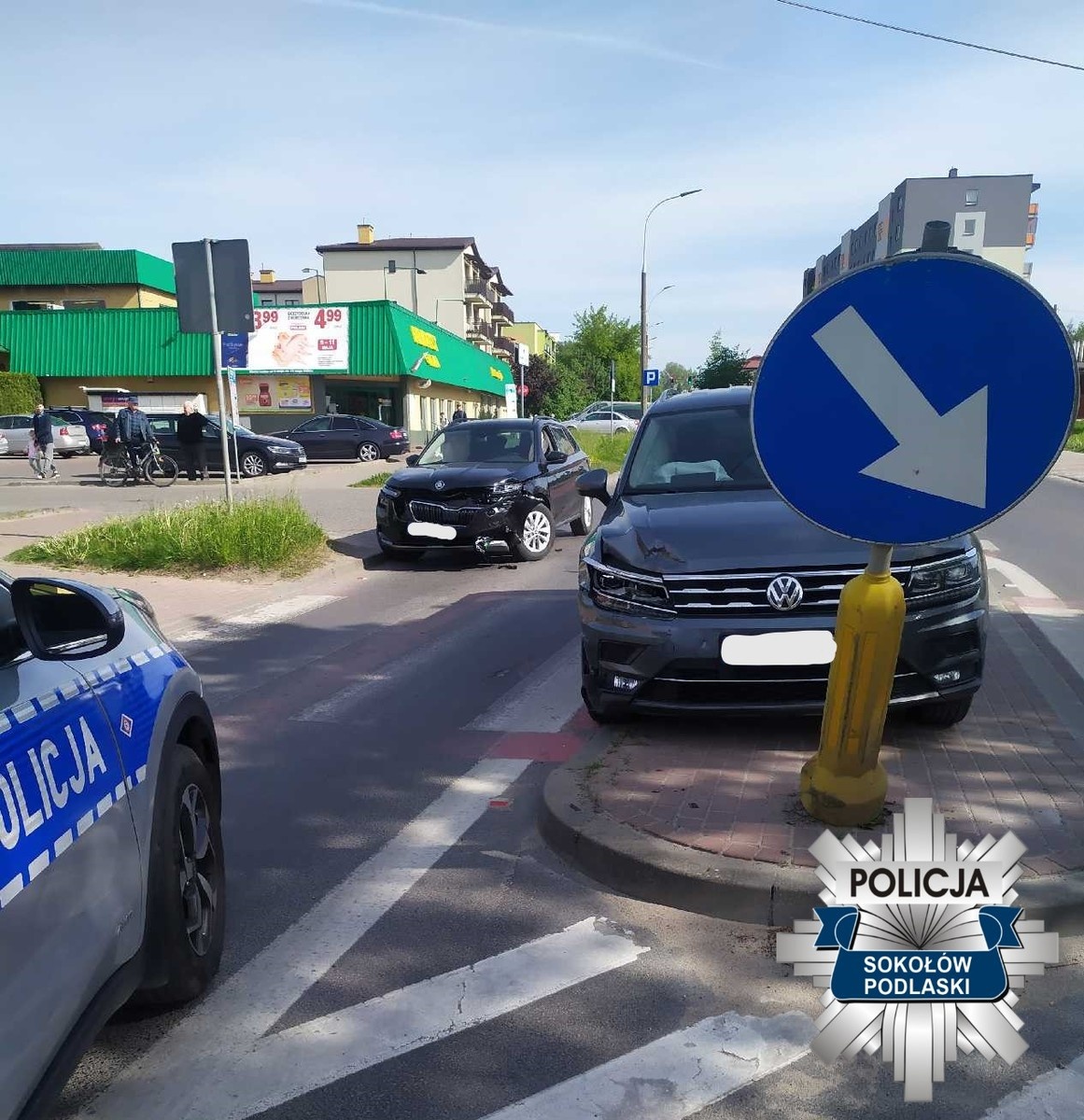 Chwila nieuwagi może doprowadzić do kolizji!