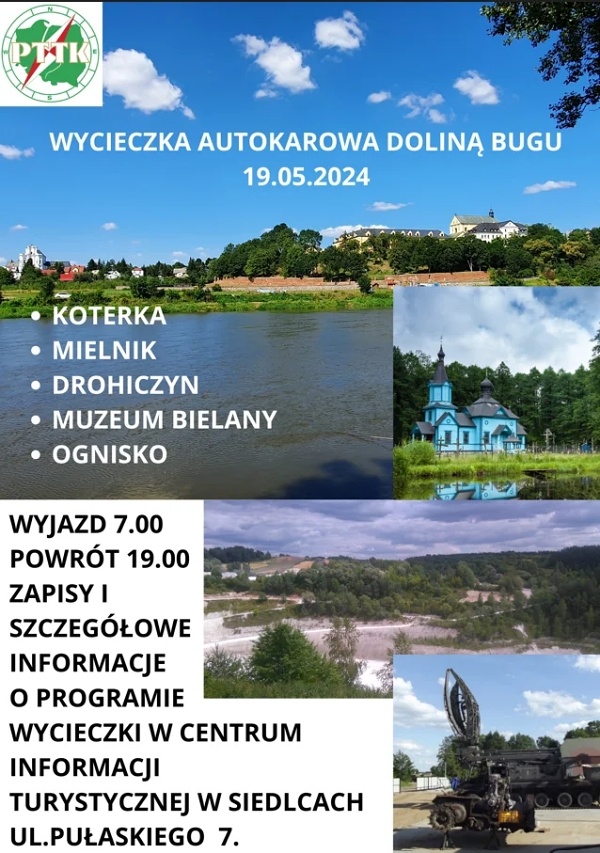 PTTK Siedlce zaprasza na wycieczki krajoznawcze!