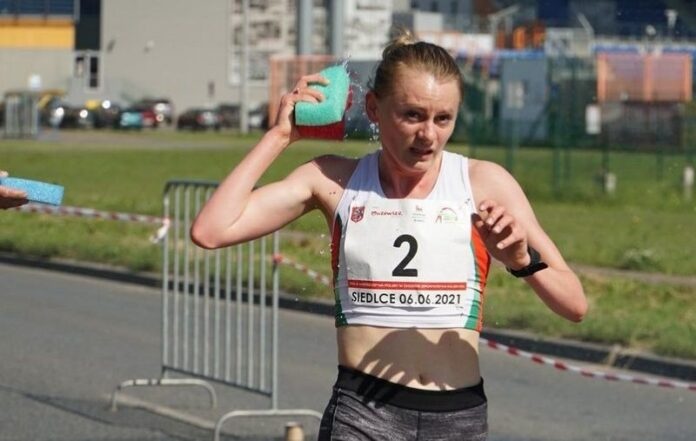Mistrzostwa Polski w chodzie sportowym - Olga Chojecka nie ukończyła zmagań