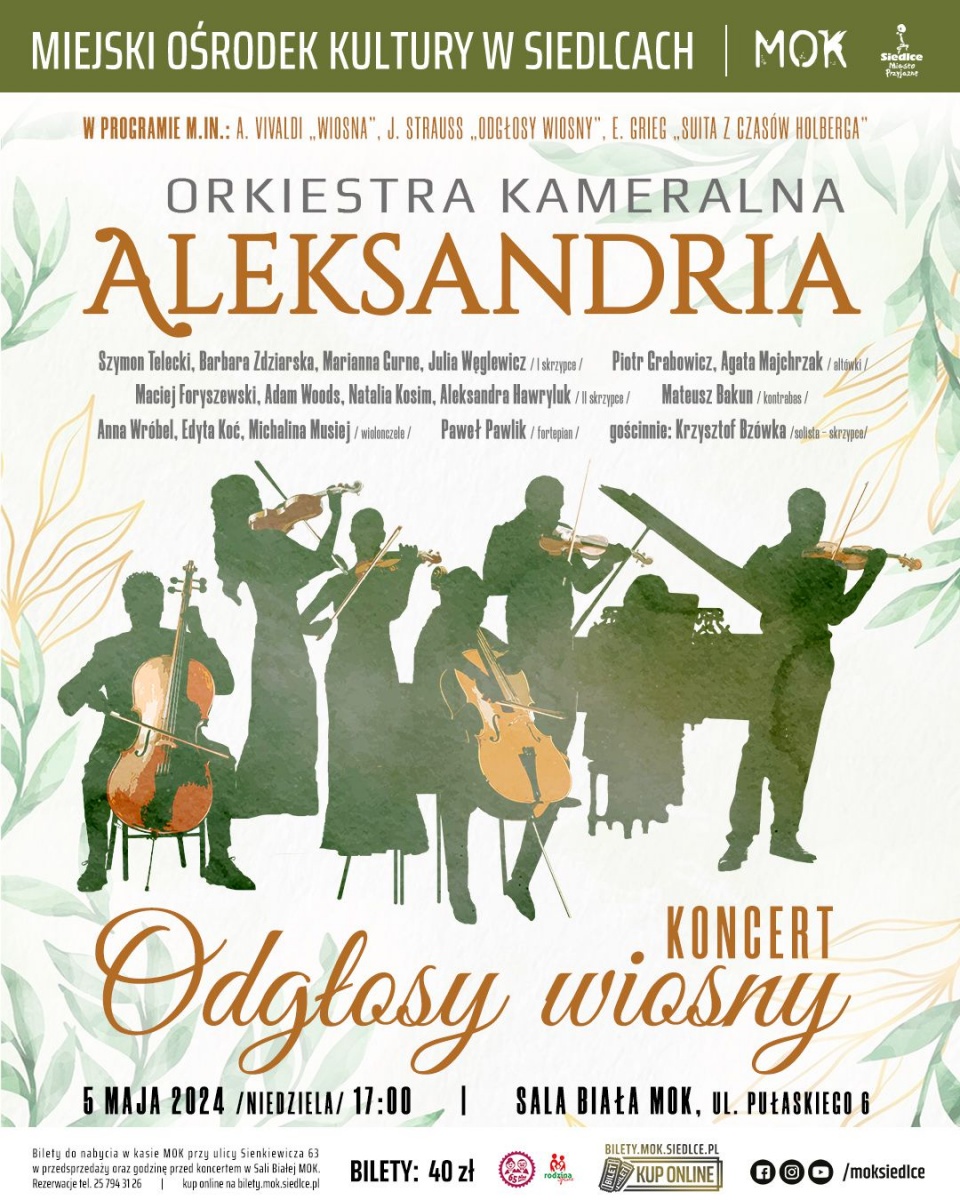 Orkiestra kameralna wiosennie
