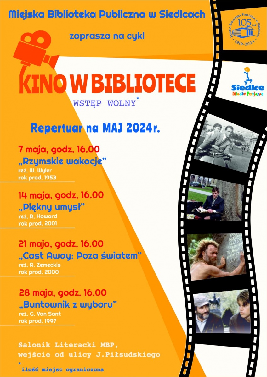Czy biblioteka może być kinem? Oczywiście, że może!