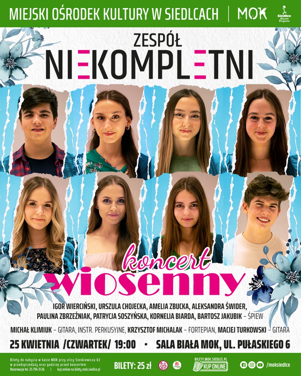 Wiosenny koncert zespołu Niekompletni