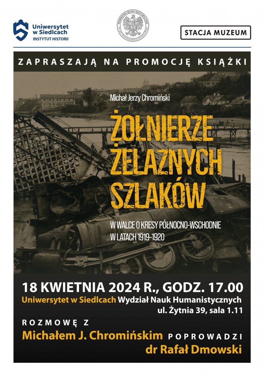Promocja książki Michała Chromińskiego