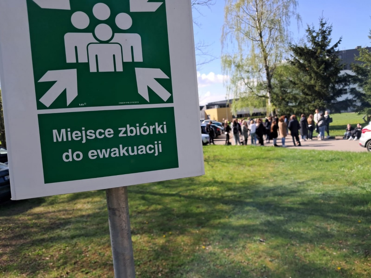 Ewakuacja studentów i pracowników Uniwersytetu w Siedlcach (aktualizacja)