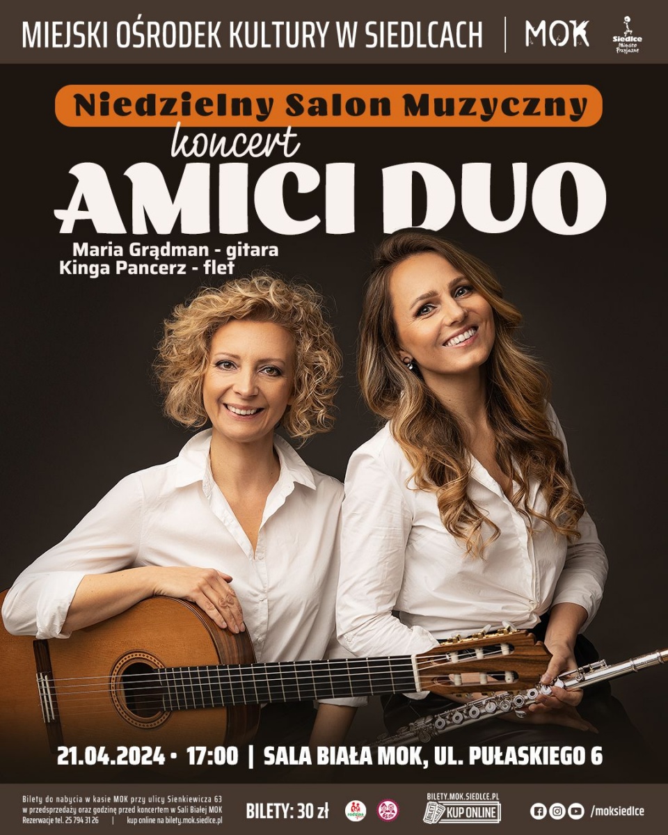 Niedzielny Salon Muzyczny: Koncert Amici Duo