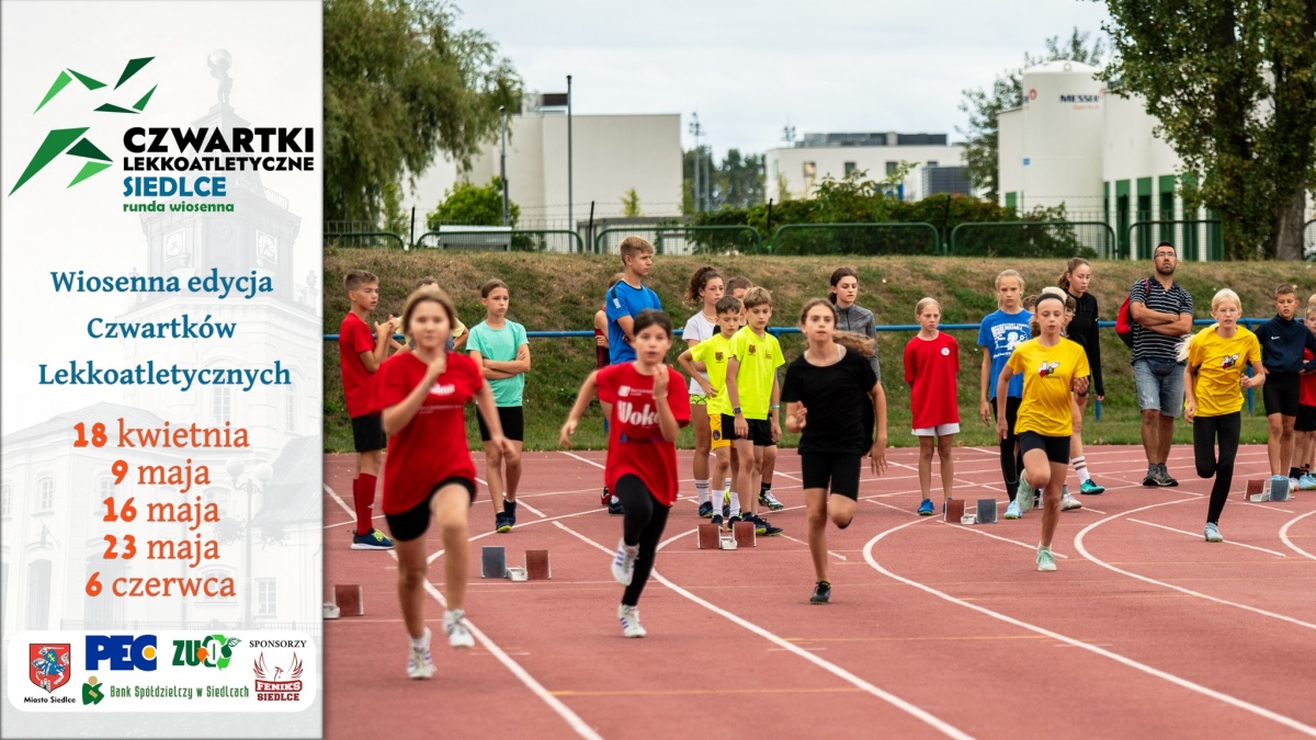 Wiosenna runda Czwartków Lekkoatletycznych w Siedlcach