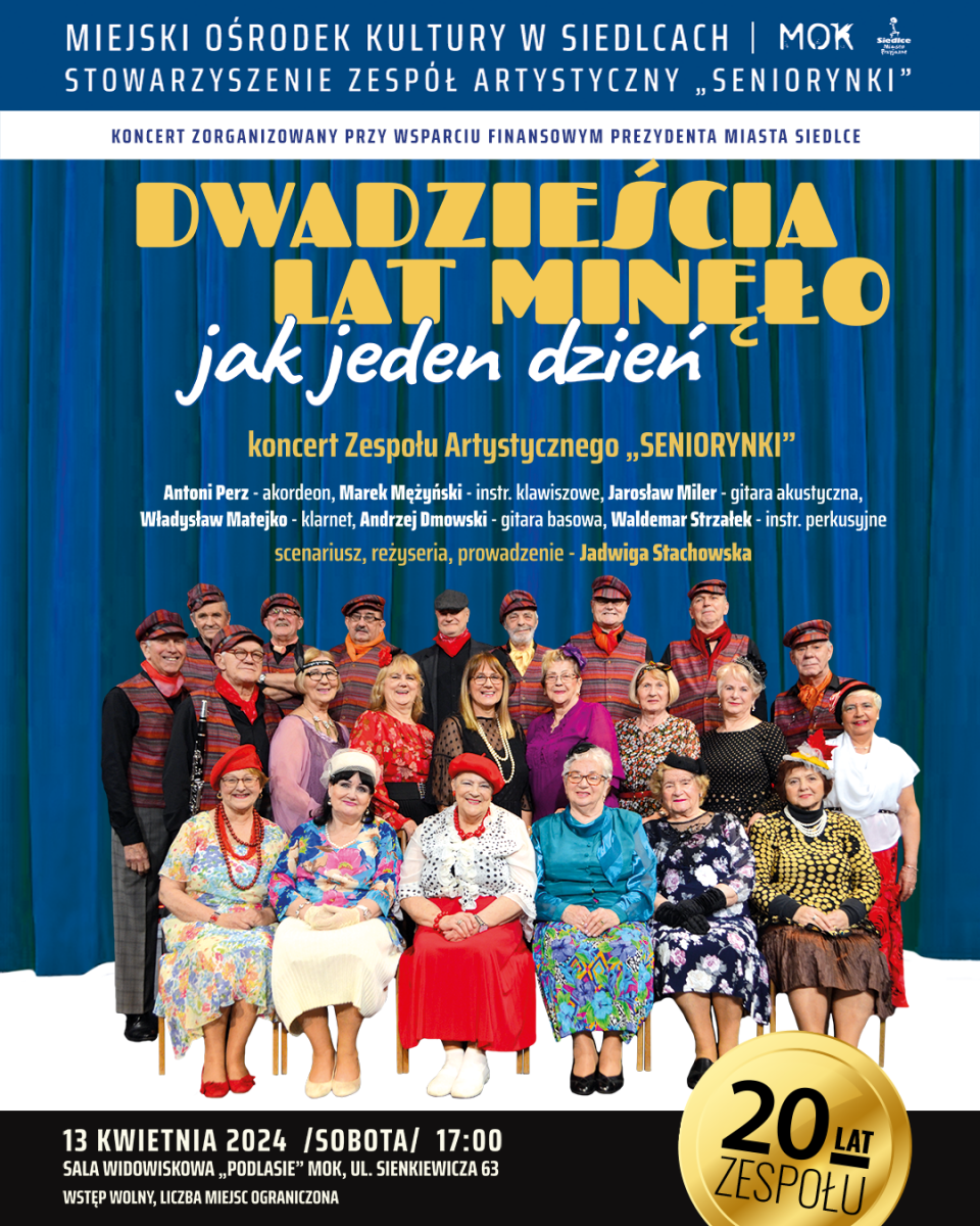 „Seniorynki” mają już 20 lat!