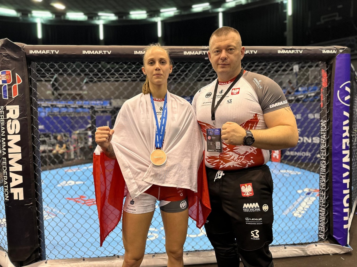 Sara Dembińska brązową medalistką Mistrzostw Europy MMA