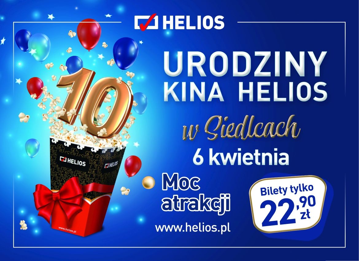 10. urodziny Kina Helios Siedlce