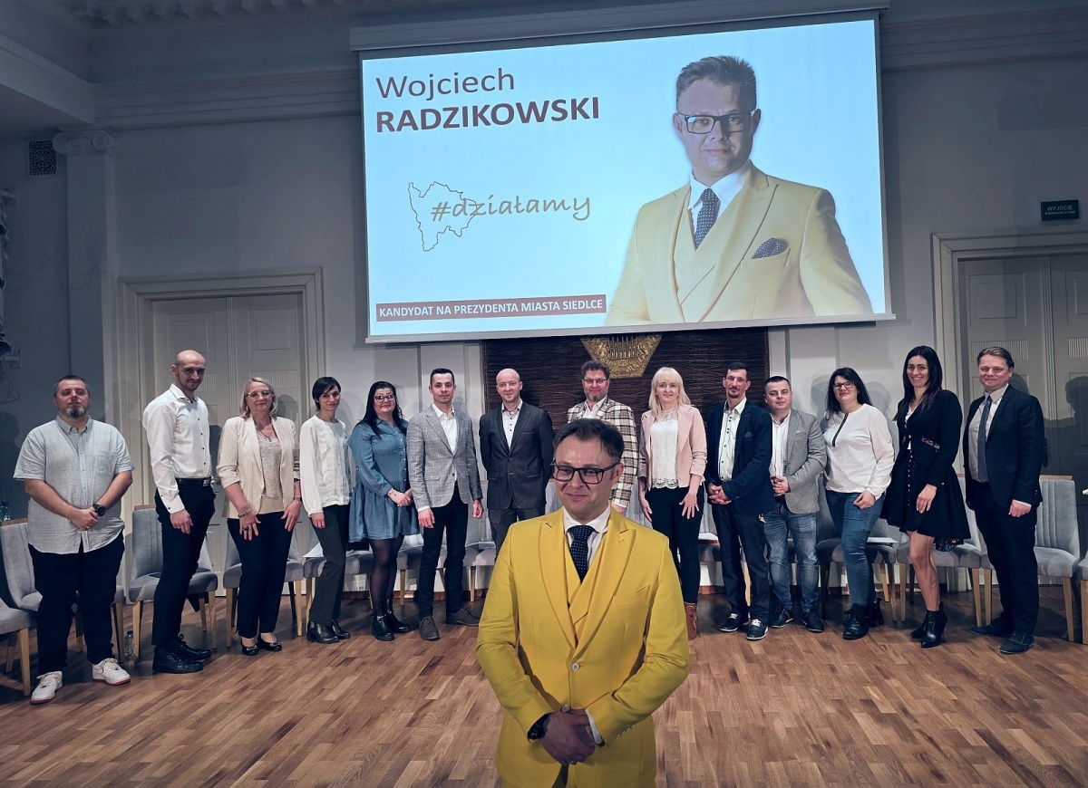 Wojciech Radzikowski: - Chcemy reprezentować wszystkich mieszkańców