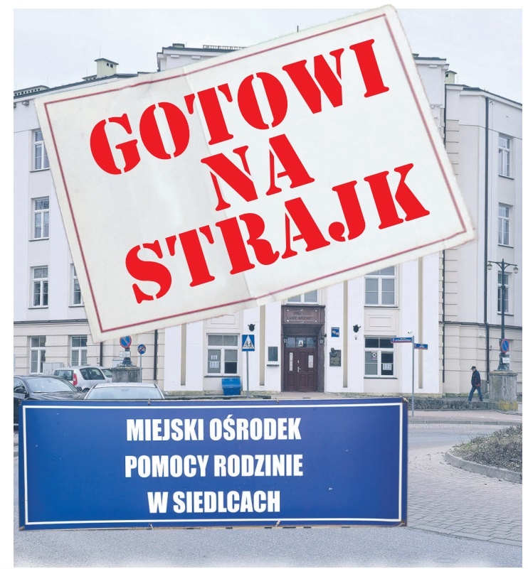 Siedlce: Pracownicy MPK oraz MOPR domagają się podwyżek wynagrodzeń