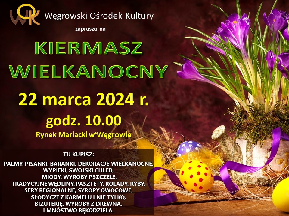 Kiermasz Wielkanocny w Węgrowie