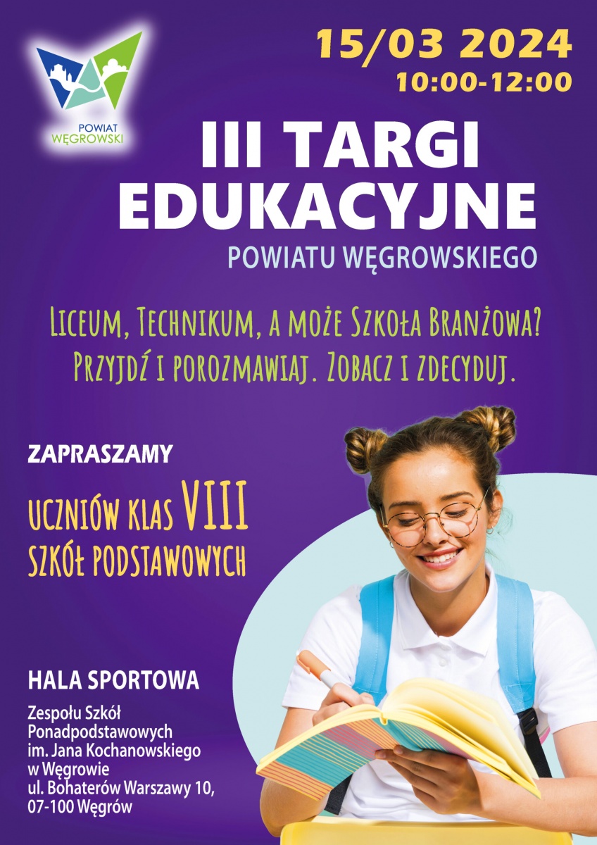 Targi edukacyjne w Węgrowie