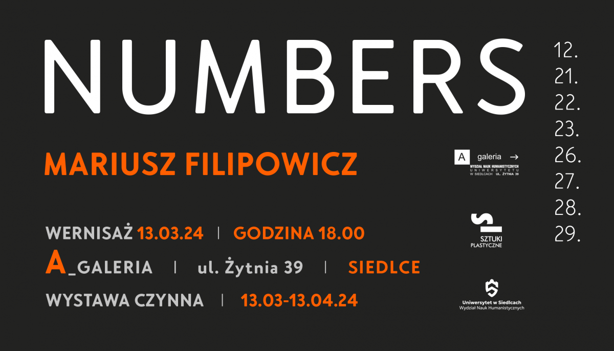 Wernisaż wystawy Numbers. Niszczenie ludzkiej jednostki, indywidualności przez ciała zorganizowane