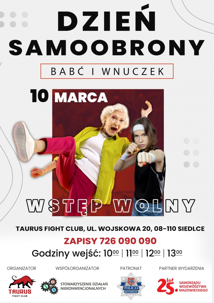 Dzień Samoobrony Babć i Wnuczek. Wstęp wolny